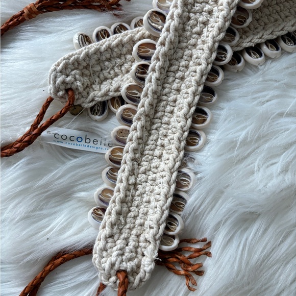 NWT Cocobelle Kaimana Shell Belt - Picture 6 of 6